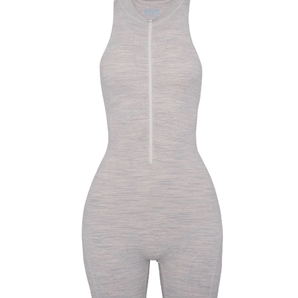 Cream Shapewear Sleeveless Bodysuit